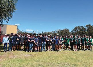 Wellington students on target