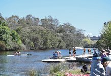 Rowers gather at local regatta