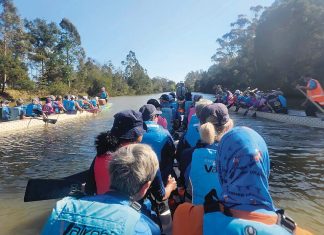 Dragon boat clubs band together
